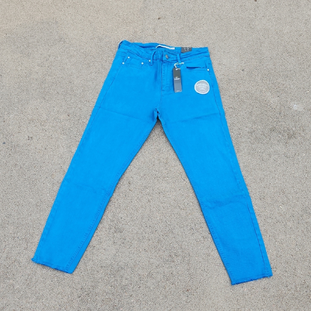 Bright Blue Skinny Jeans
